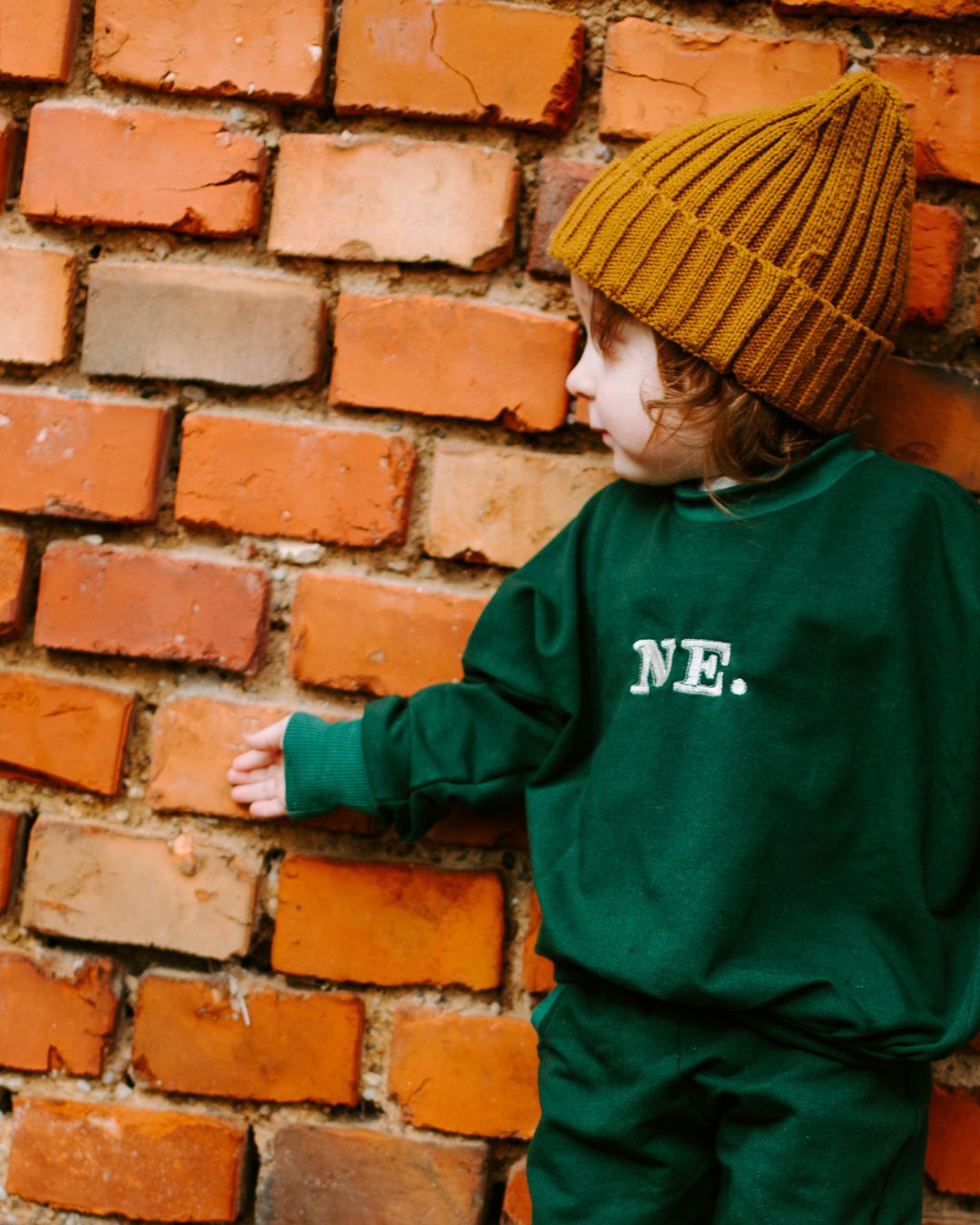 Papírový střih na dětskou oversized mikinu "Preston"