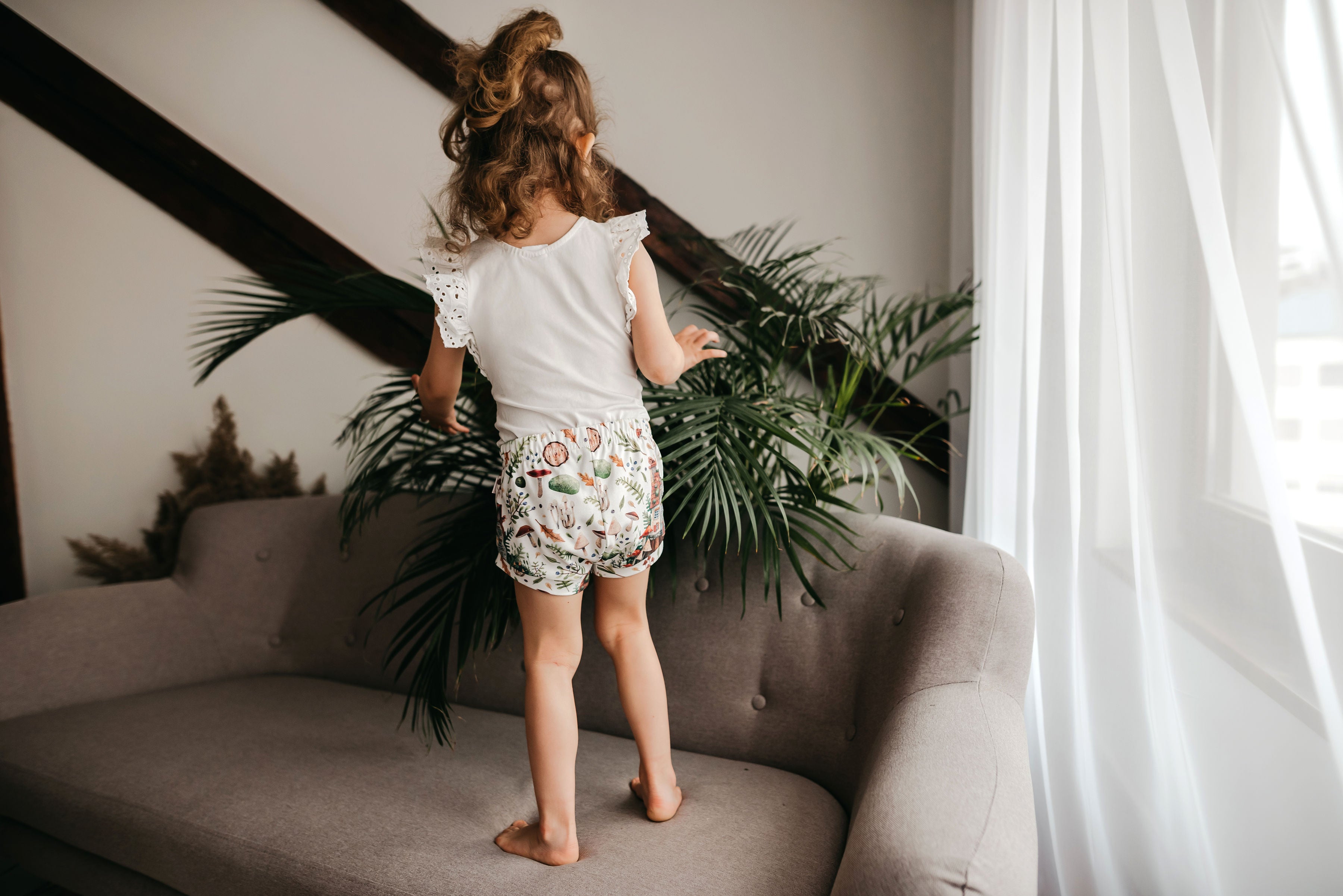 Dětské šortky s náplety do gumy "Reno" 56 - 134 - PDF střih