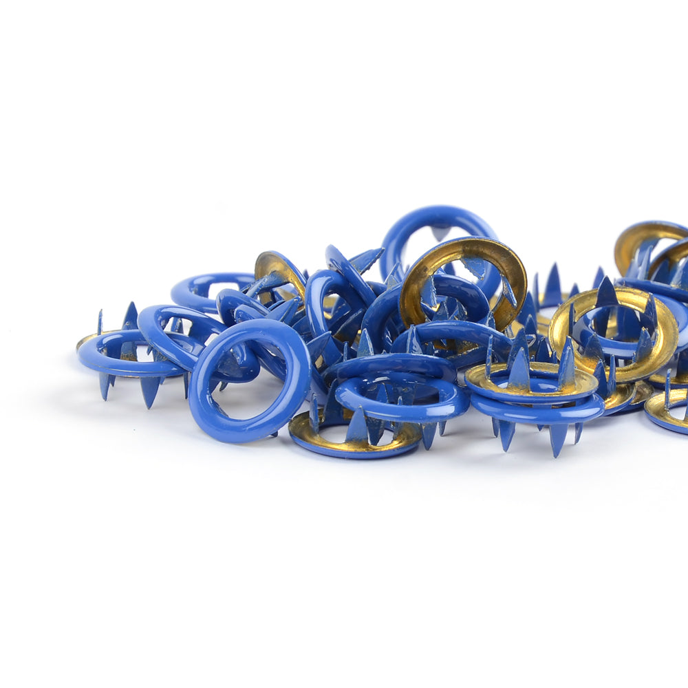 Kovové druky Jersey do oblečení - 11 mm - Royal Blue