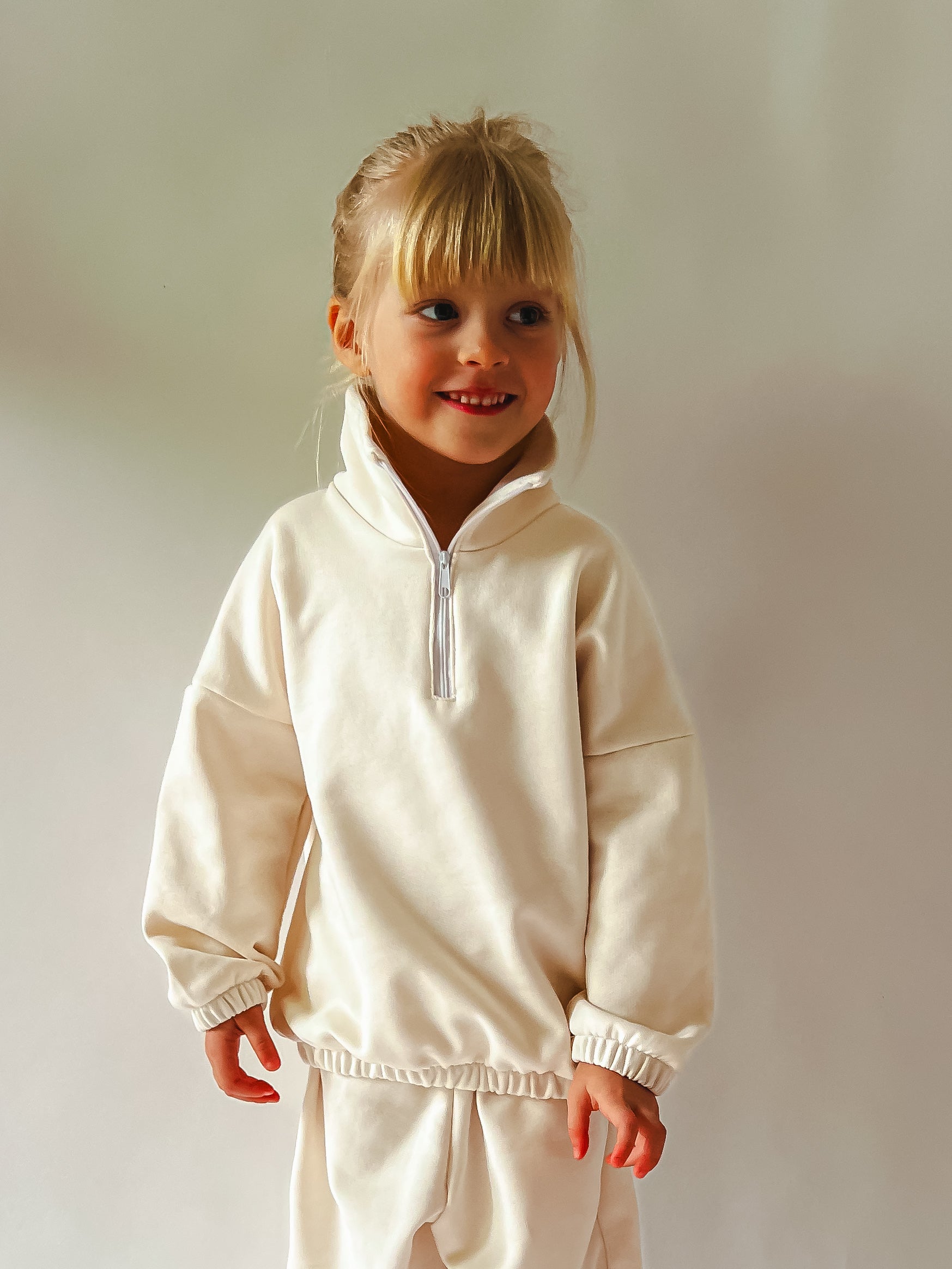 Dětská mikina se stojáčkem "Play" - 56 - 92 - PDF střih