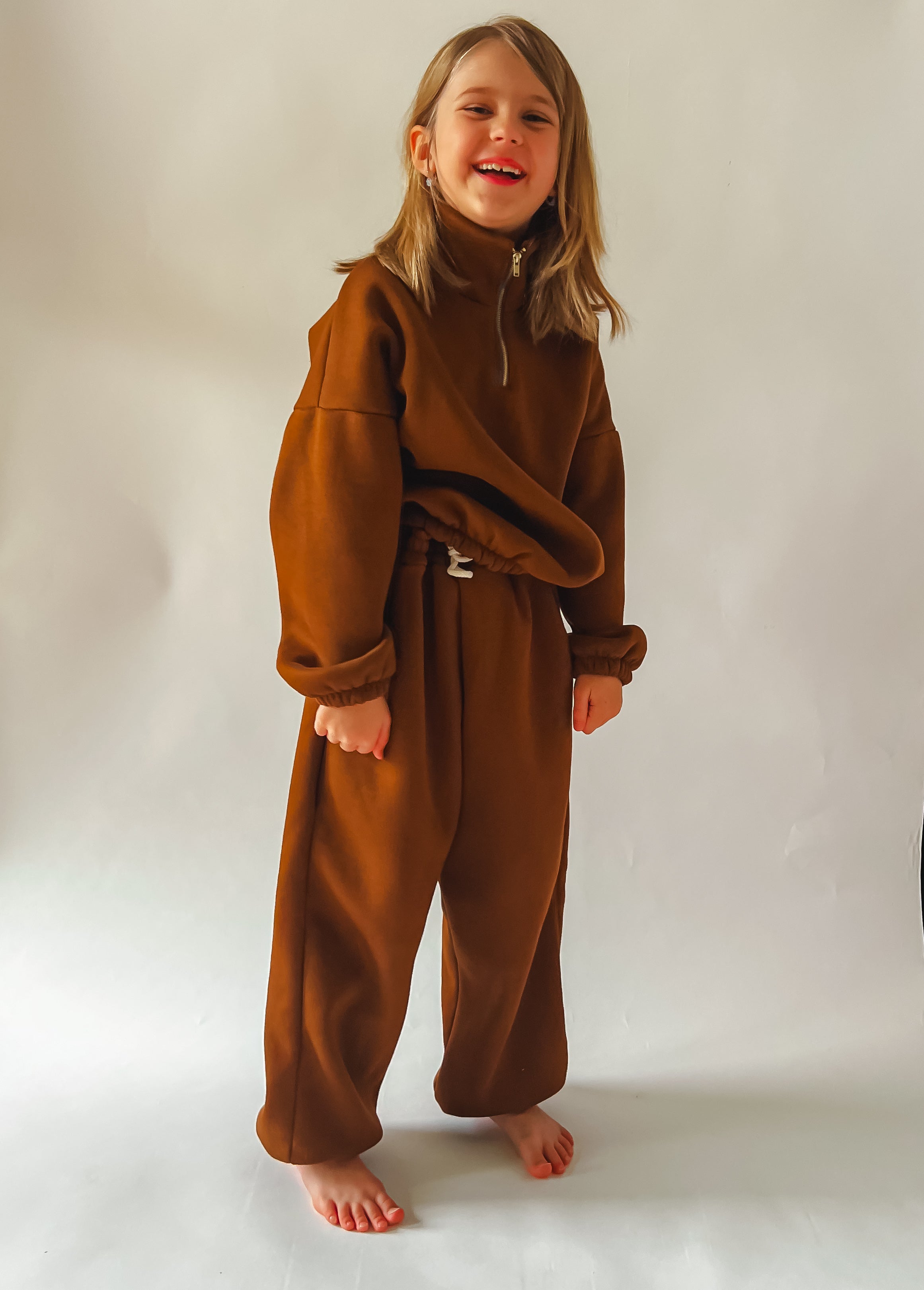 Dětská mikina se stojáčkem "Play" - 98 - 164 - PDF střih