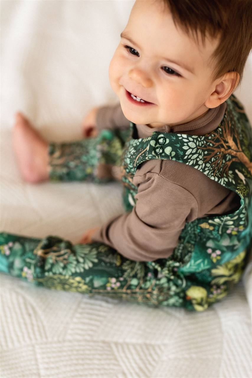 Dětský romper s dlouhými nohavicemi "Oliver " 56 - 92 - PDF střih