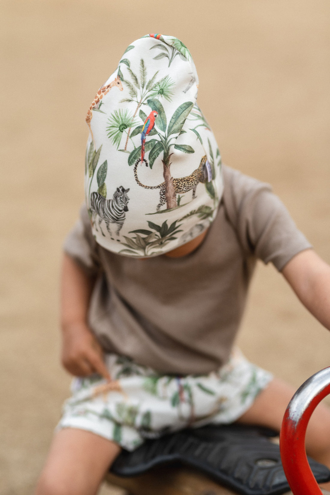 Dětské šortky s náplety do gumy "Reno" 56 - 134 - PDF střih