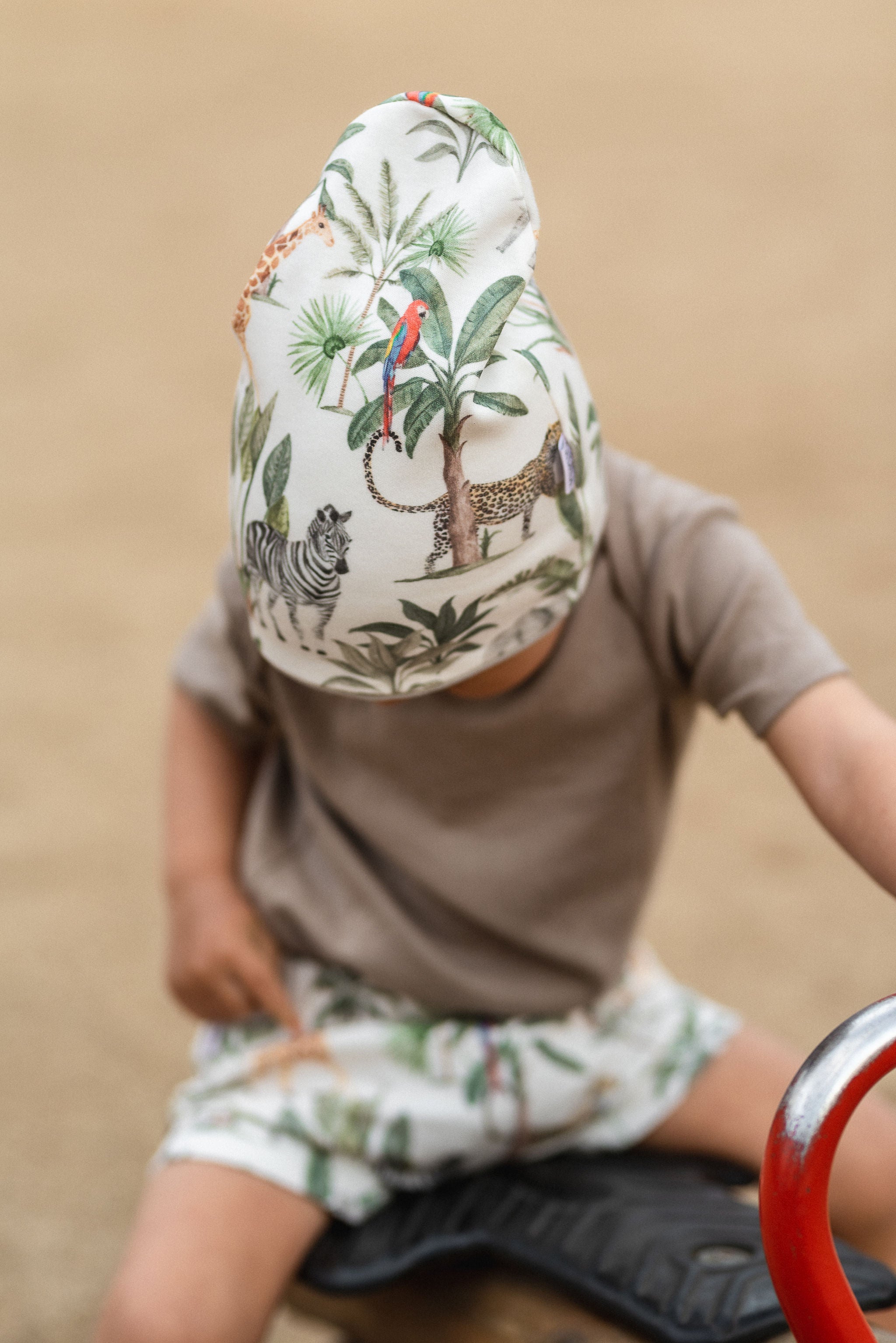 Dětské šortky s náplety do gumy "Reno" 56 - 134 - PDF střih