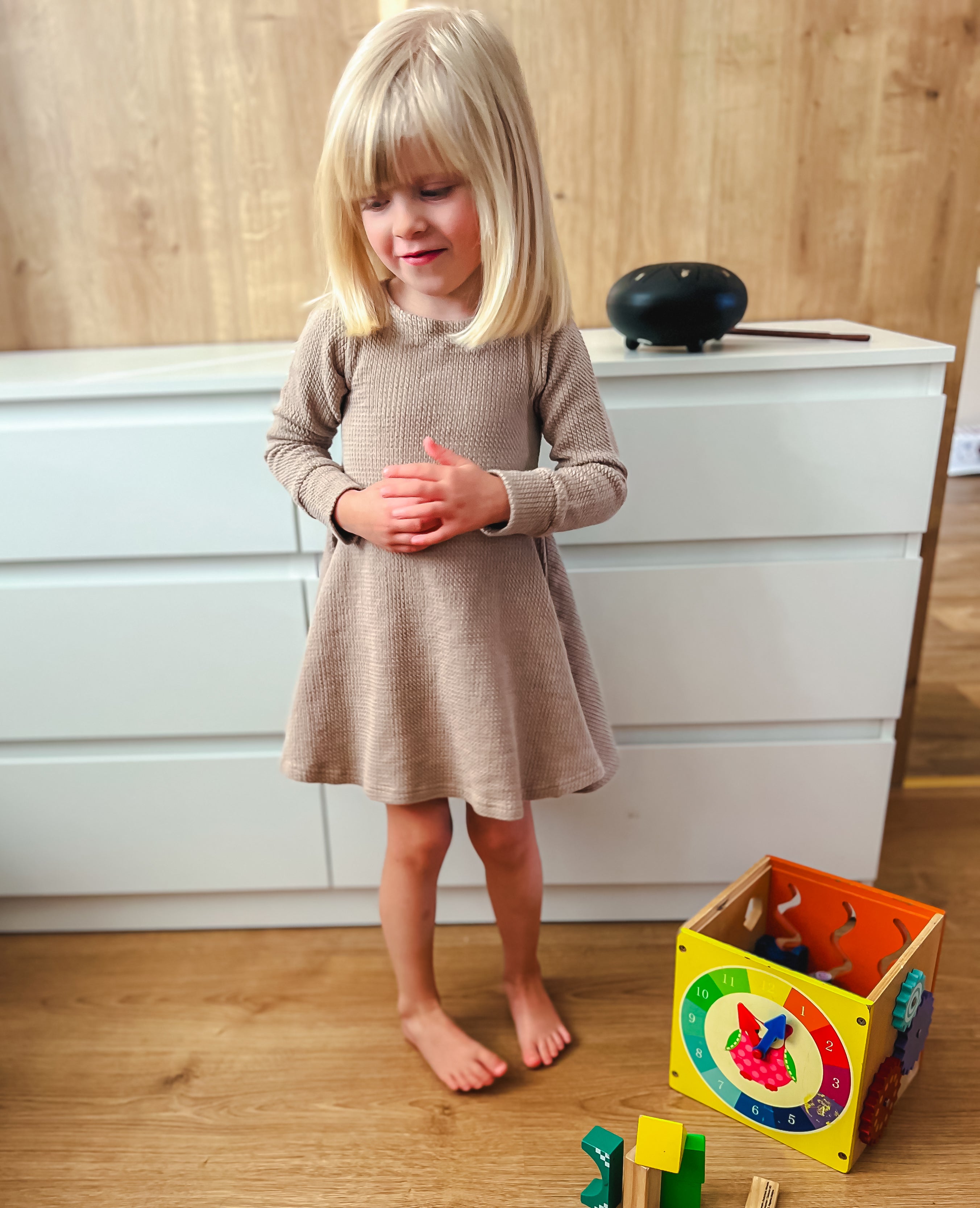 Dětské točivé šaty "Olivia" 62 - 140 - PDF střih