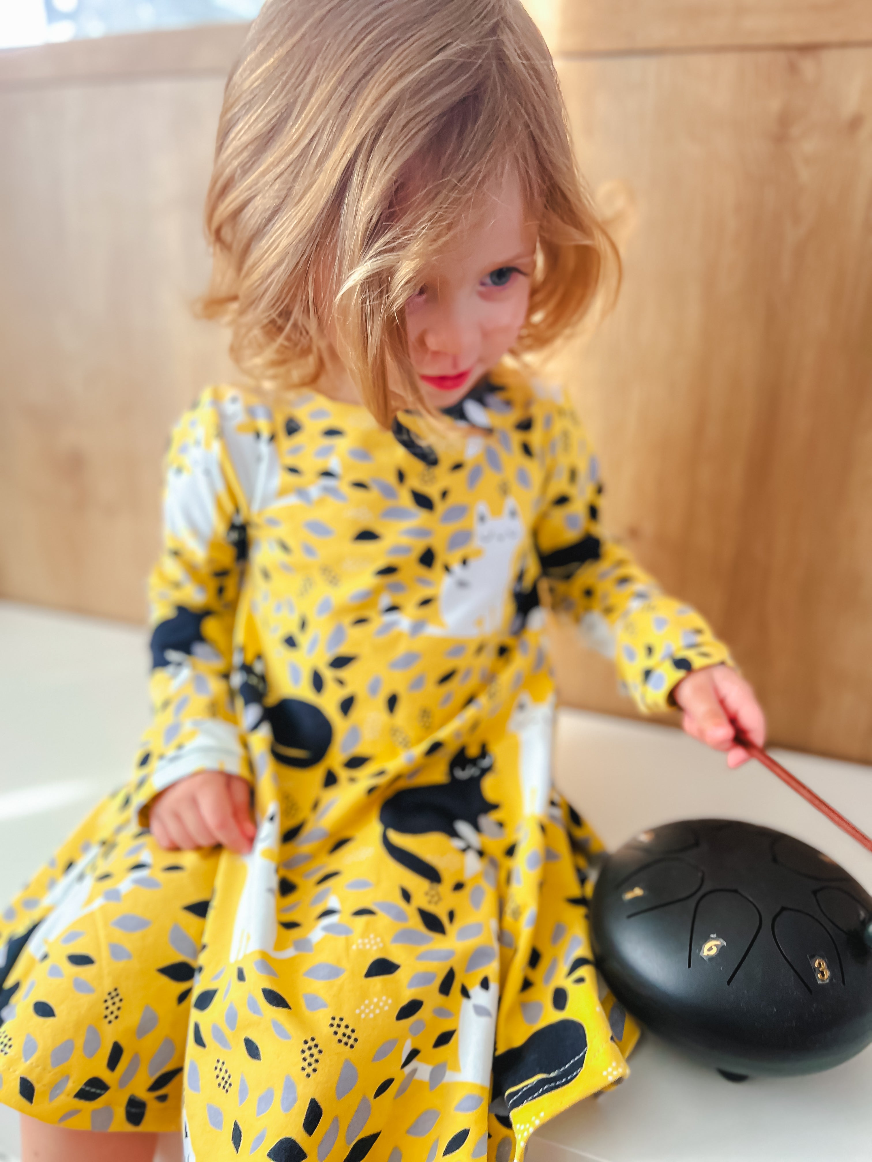 Dětské točivé šaty "Olivia" 62 - 140 - PDF střih