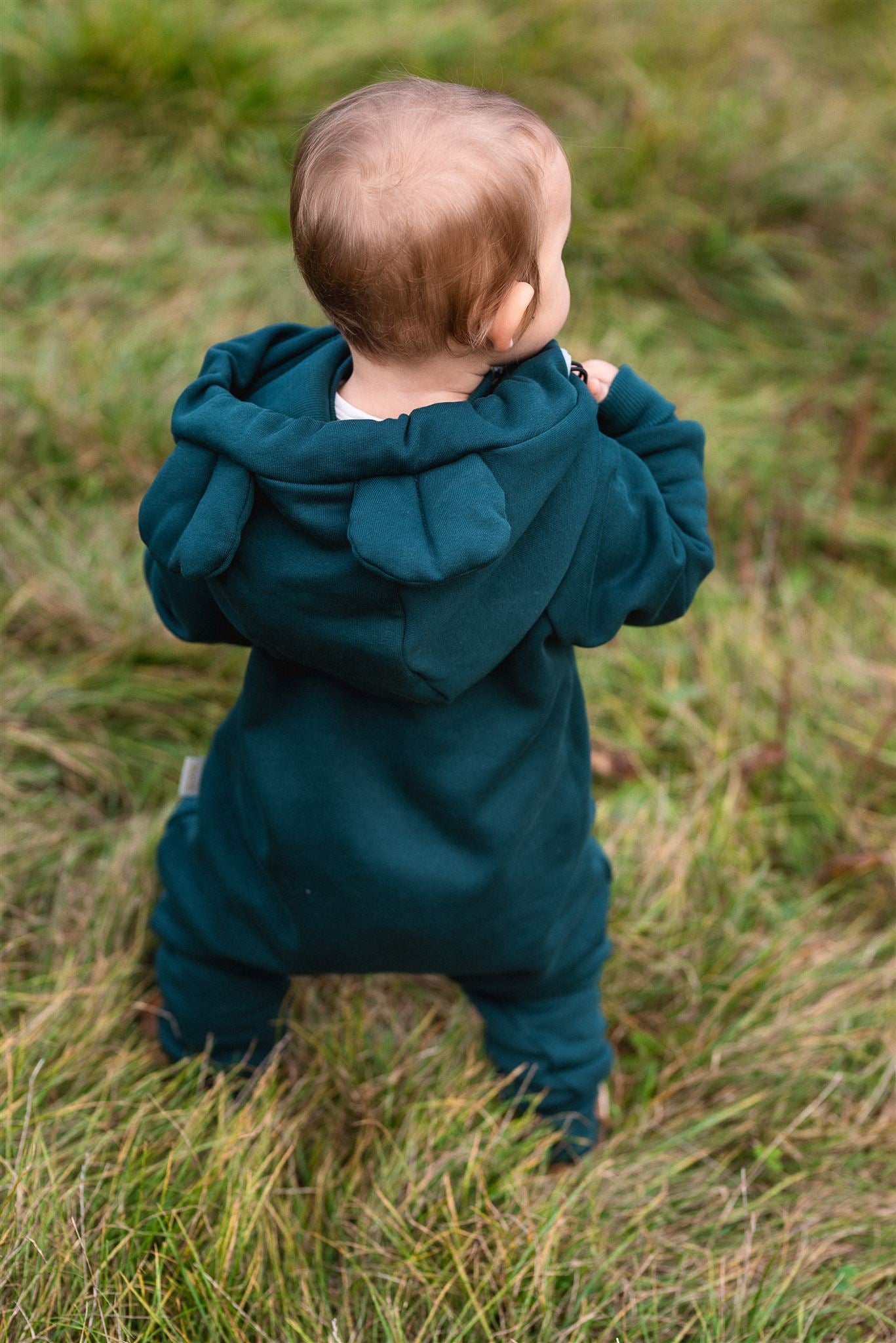 Dětský overal s kapucí a oušky "New York" - PDF střih