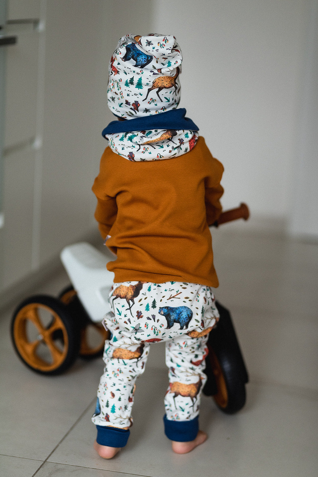 Dětská oversized mikina "Preston" 56-92 - PDF střih pro začátečníky