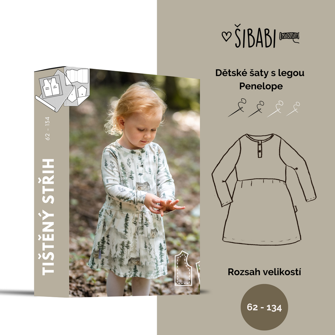 Sewing pattern "Ami" zip-up jumpsuit for children