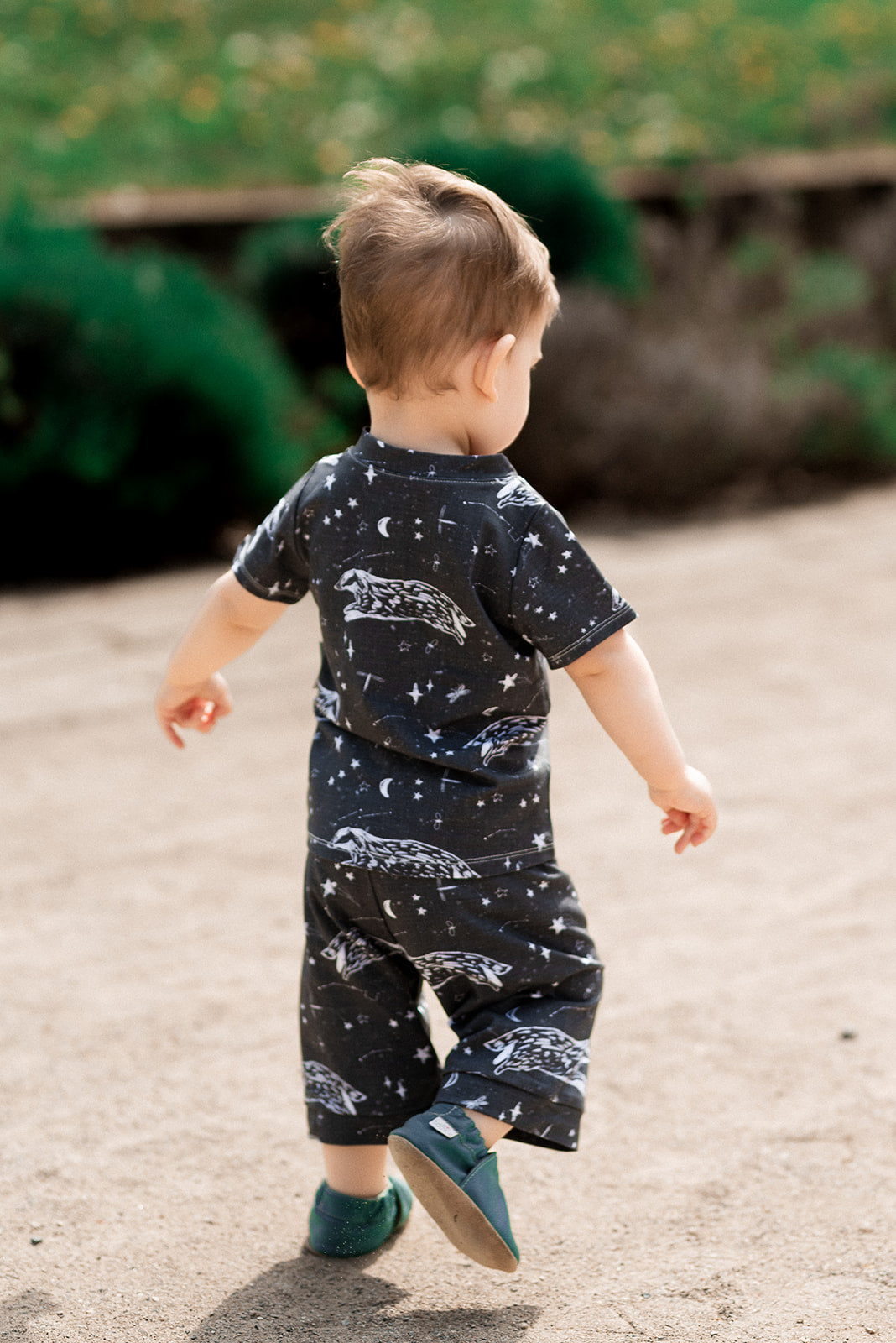 Dětské bermudy na léto "Sun" - PDF střih