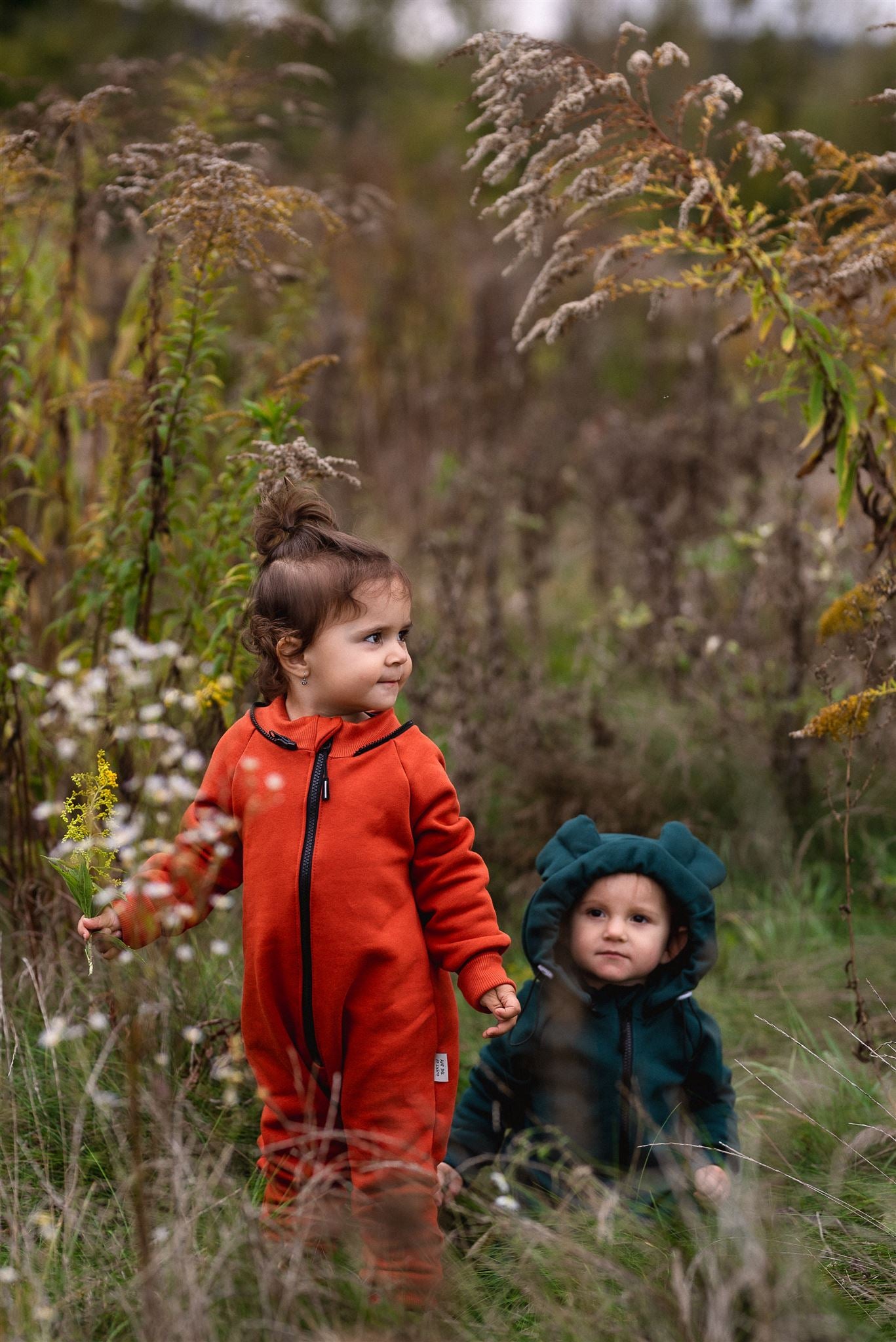 Dětský overal s kapucí a oušky "New York" - PDF střih