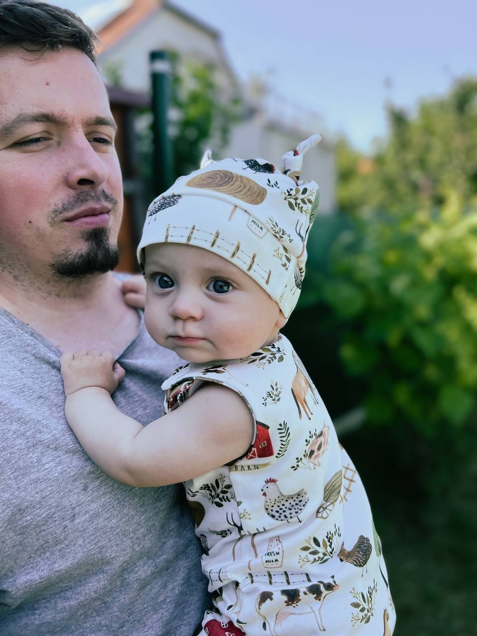 Dětský romper s krátkou nohavičkou "Summer" 56 - 104 - PDF střih