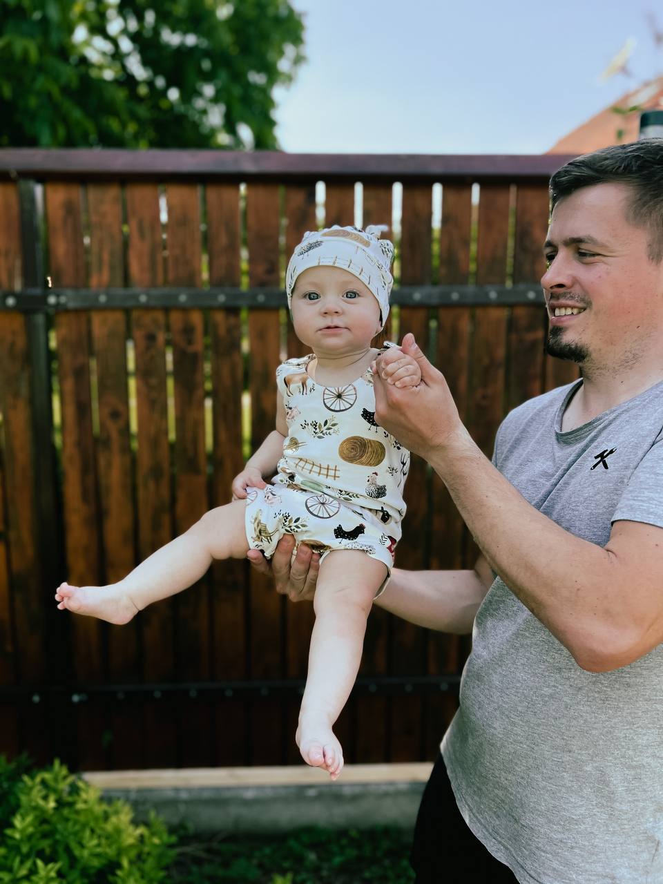 Dětský romper s krátkou nohavičkou "Summer" 56 - 104 - PDF střih