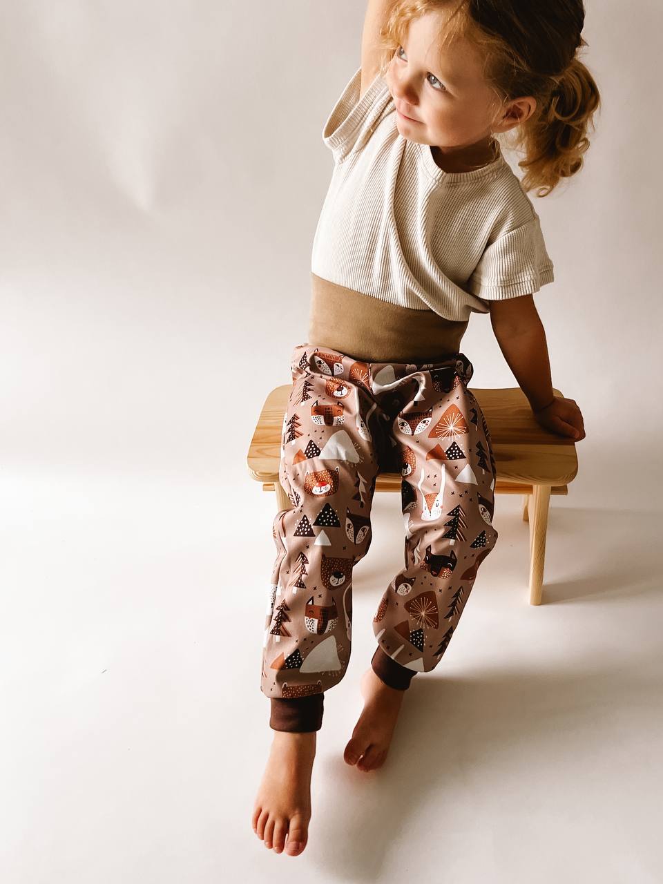 Dětské softshellové kalhoty "EASY" 62 - 134 - PDF střih