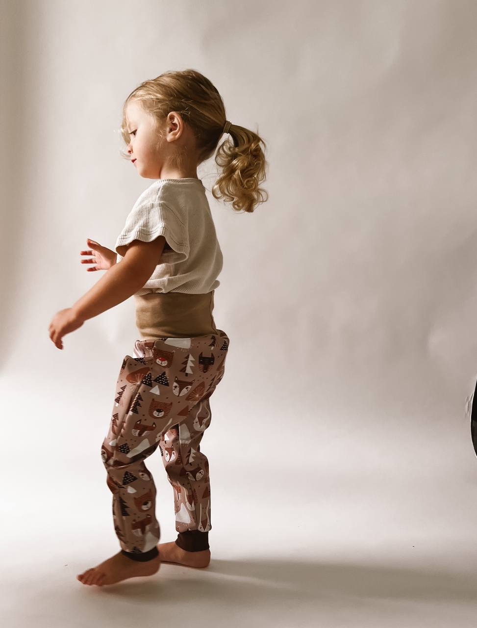 Dětské softshellové kalhoty "EASY" 62 - 134 - PDF střih