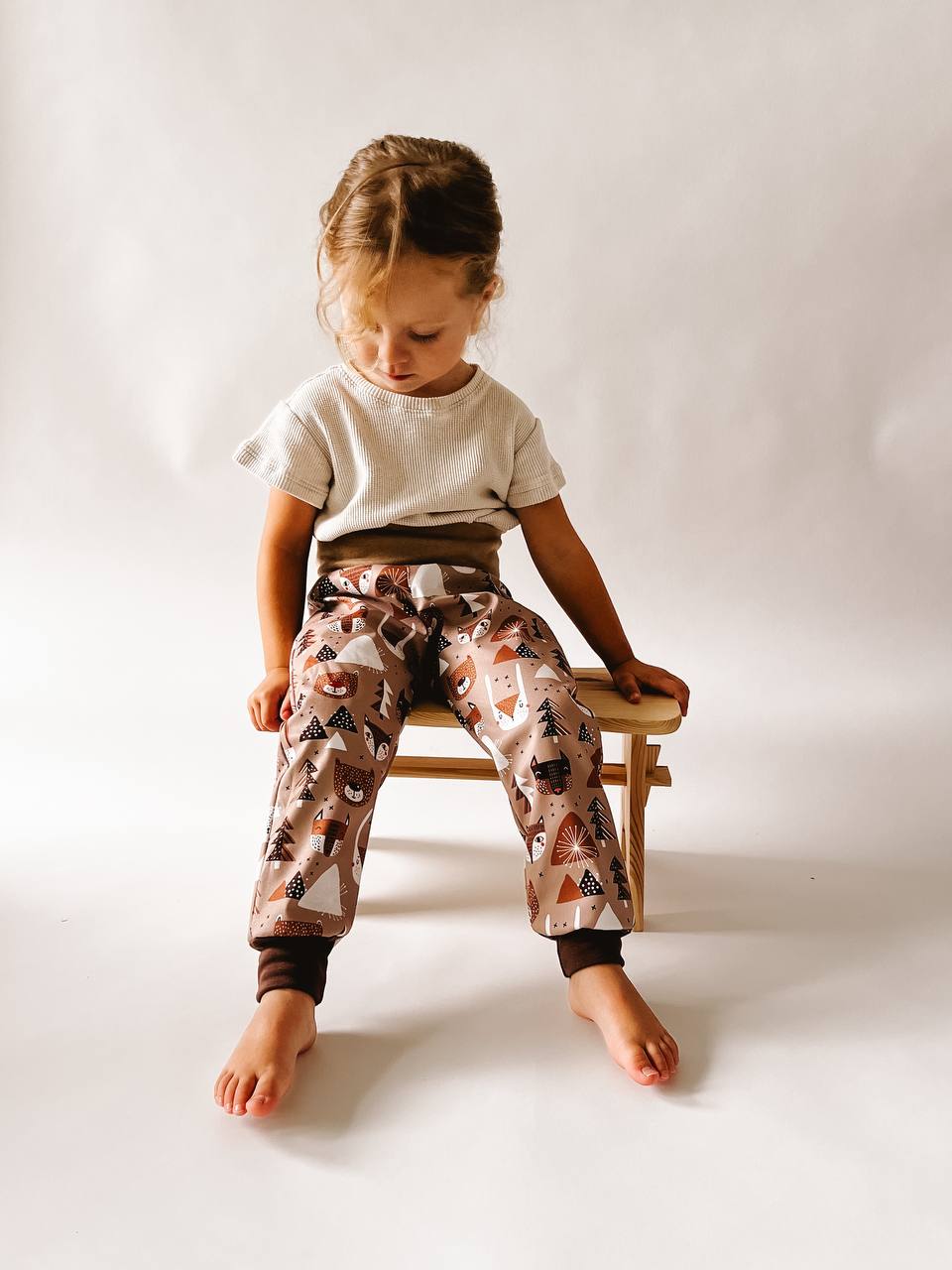 Dětské softshellové kalhoty "EASY" 62 - 134 - PDF střih