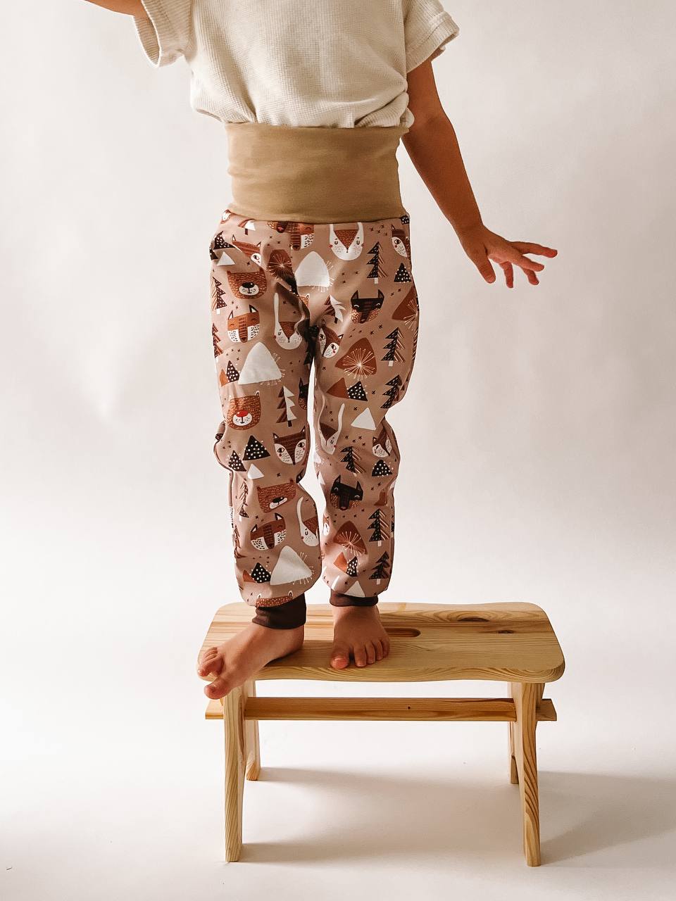 Dětské softshellové kalhoty "EASY" 62 - 134 - PDF střih