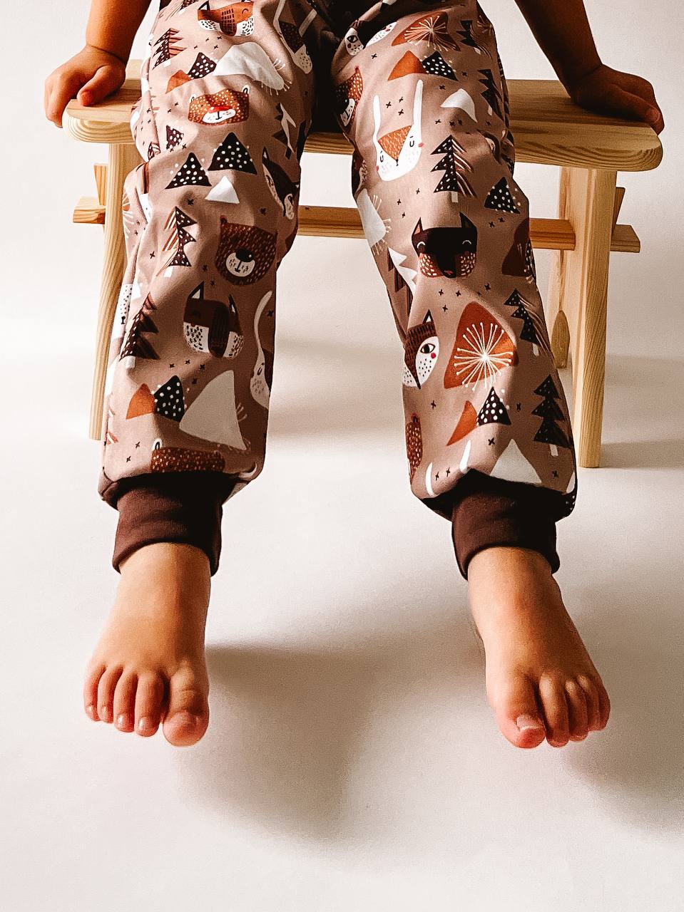 Dětské softshellové kalhoty "EASY" 62 - 134 - PDF střih