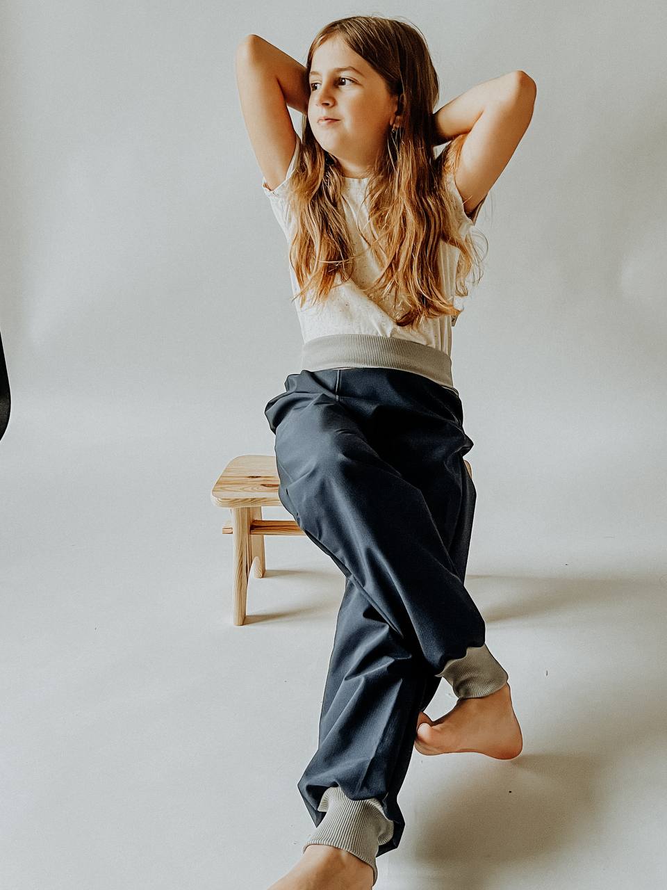 Dětské softshellové kalhoty "EASY" 62 - 134 - PDF střih