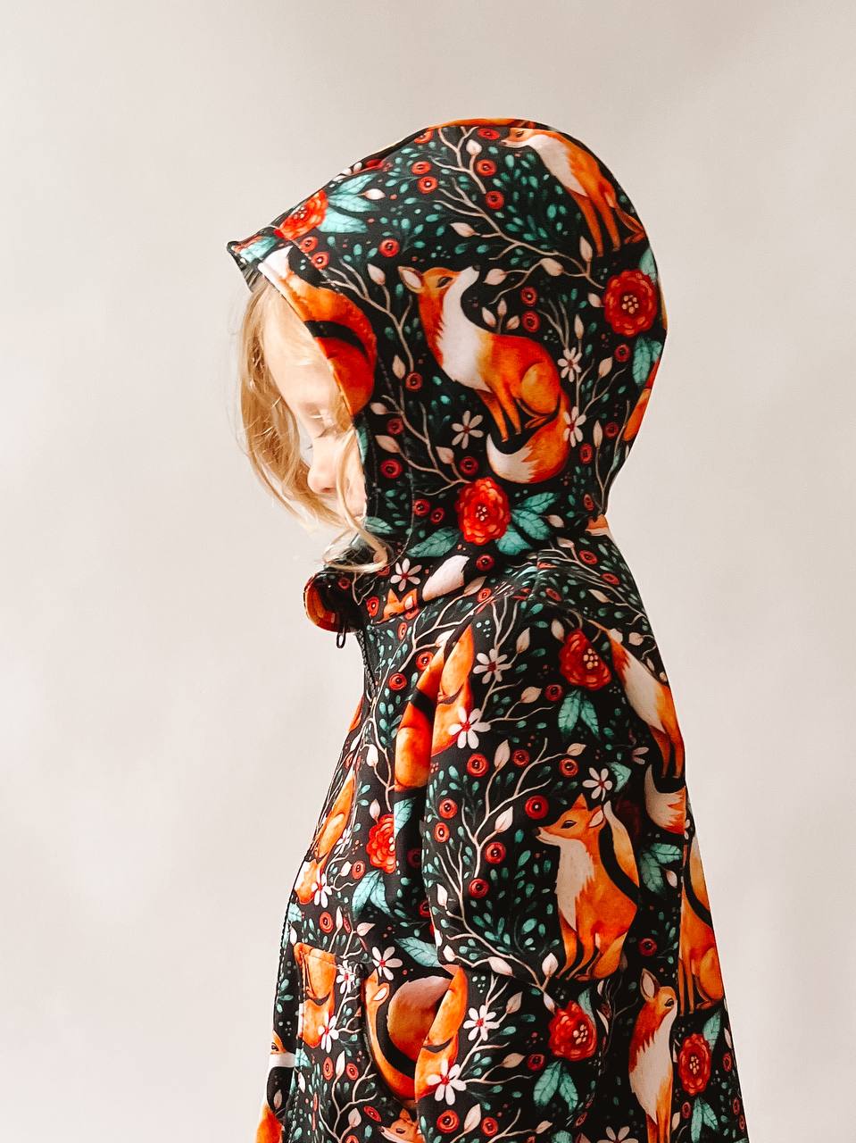 Dětská softshellová bunda vhodná pro začínající "EASY" 80 - 152 - PDF střih