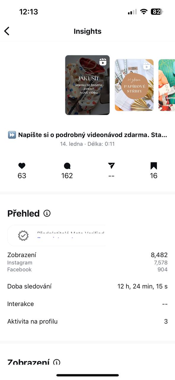 Online kurz "Instagram s Grácií" aneb jak prodávat na Instagramu