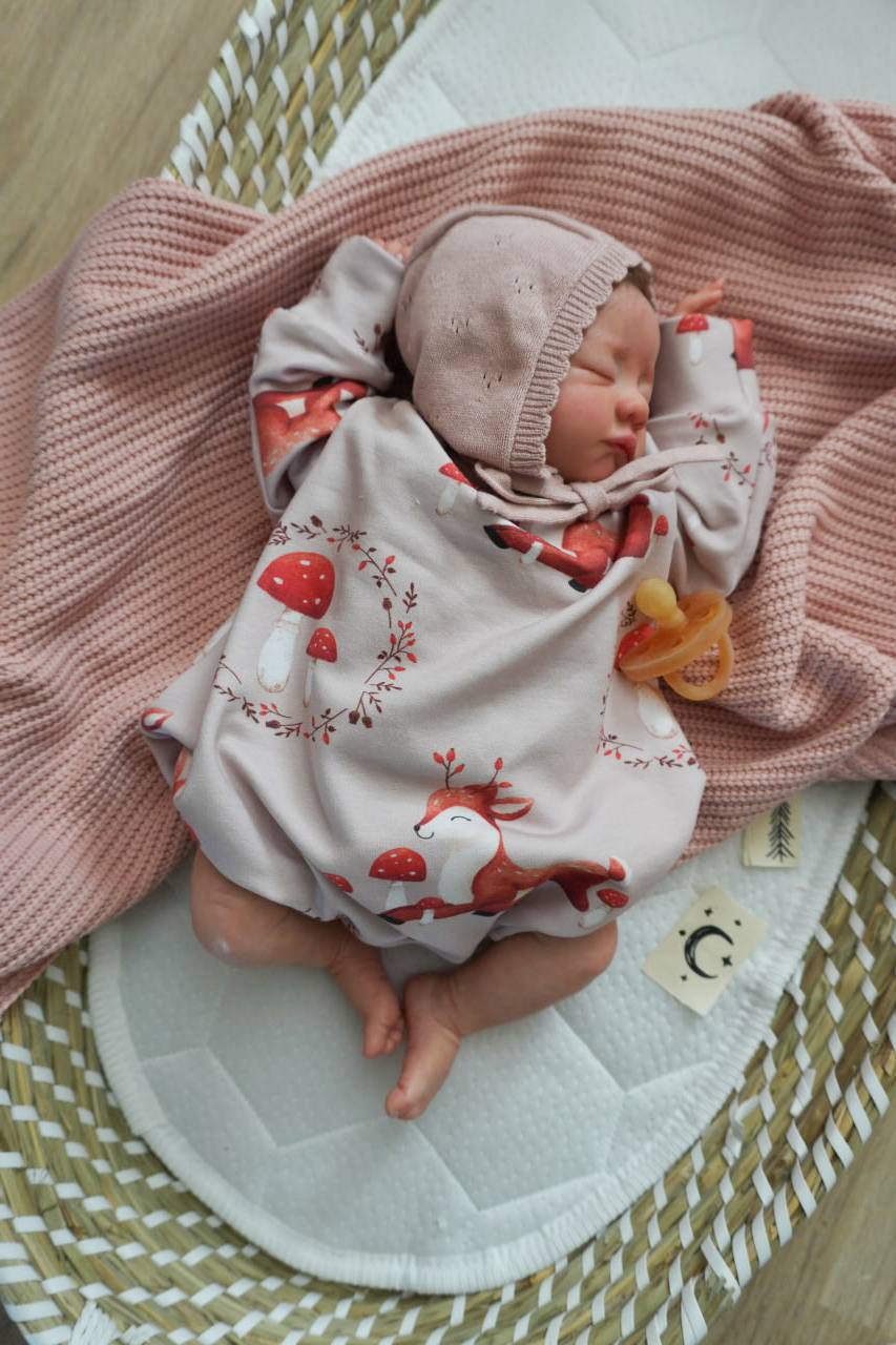 Bubble mikina s rozepínáním na druky "Atlanta" 56 - 92 PDF střih