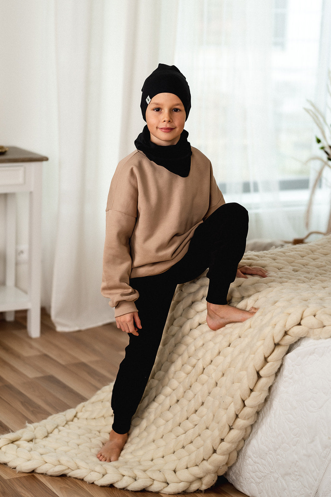 Dětská oversized mikina "Preston" 98-164 - PDF střih pro začátečníky