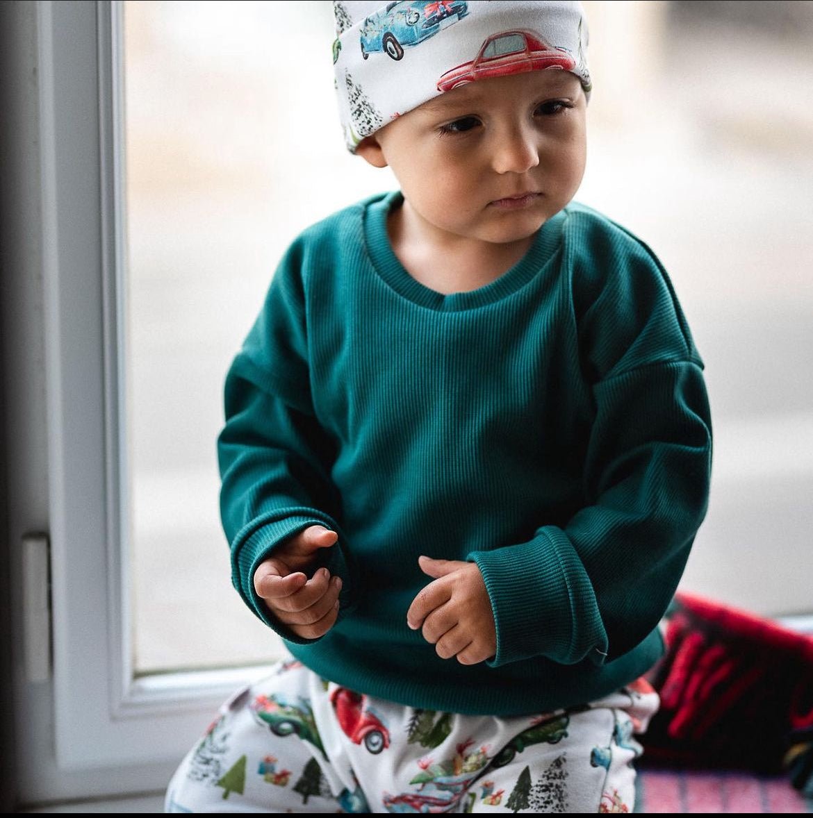 Střih na dětskou oversized mikinu "Preston" 62 - 164 - Šibabi.cz