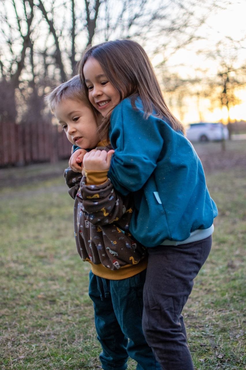 Střih na dětskou oversized mikinu "Preston" 62 - 164 - Šibabi.cz