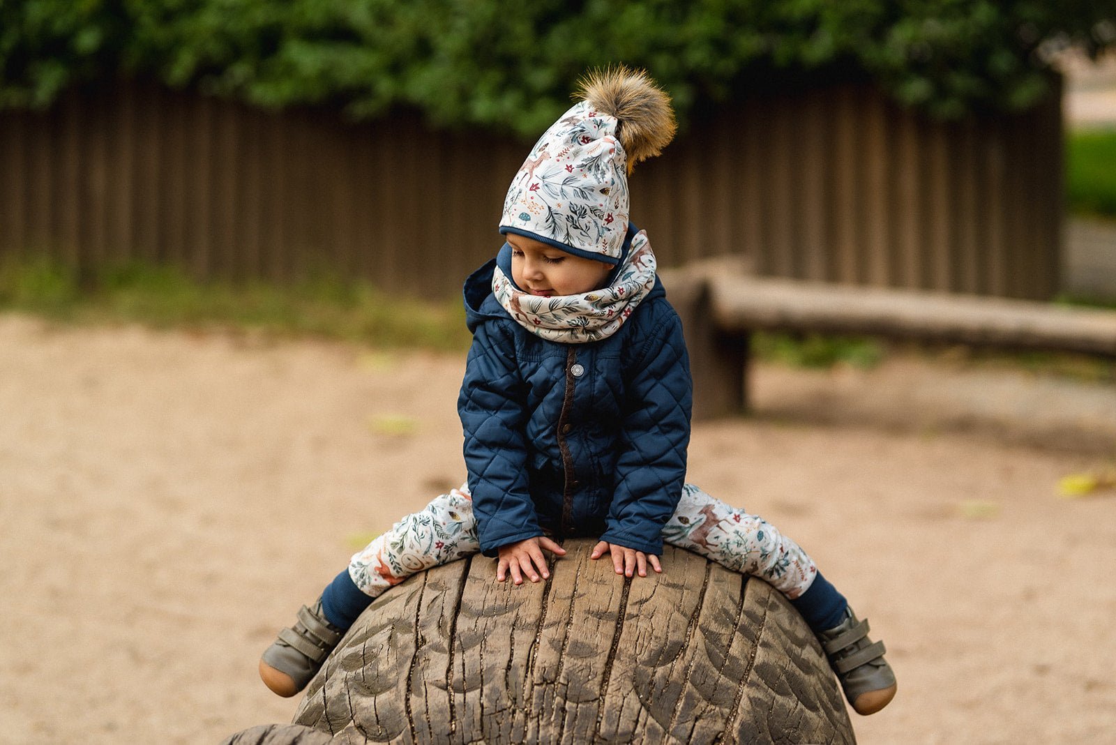 Střih na kulatou čepici s bambulí "Pom-pom" - Šibabi.cz