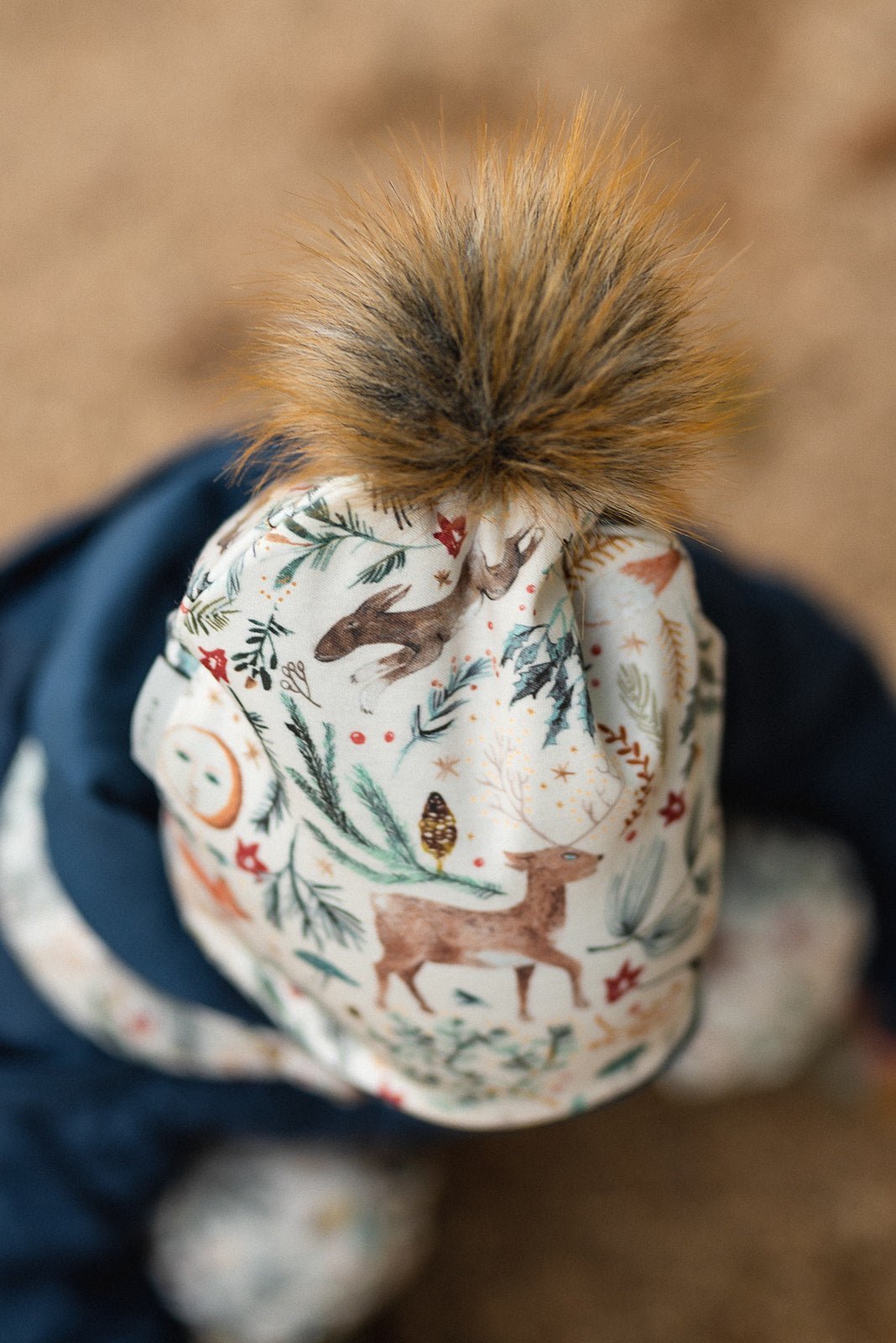 Střih na kulatou čepici s bambulí "Pom-pom" - Šibabi.cz