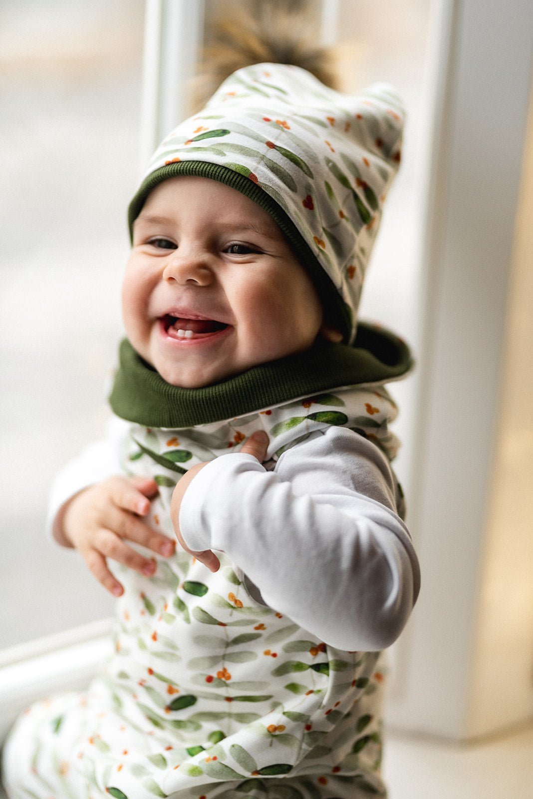 Střih na kulatou čepici s bambulí "Pom-pom" - Šibabi.cz