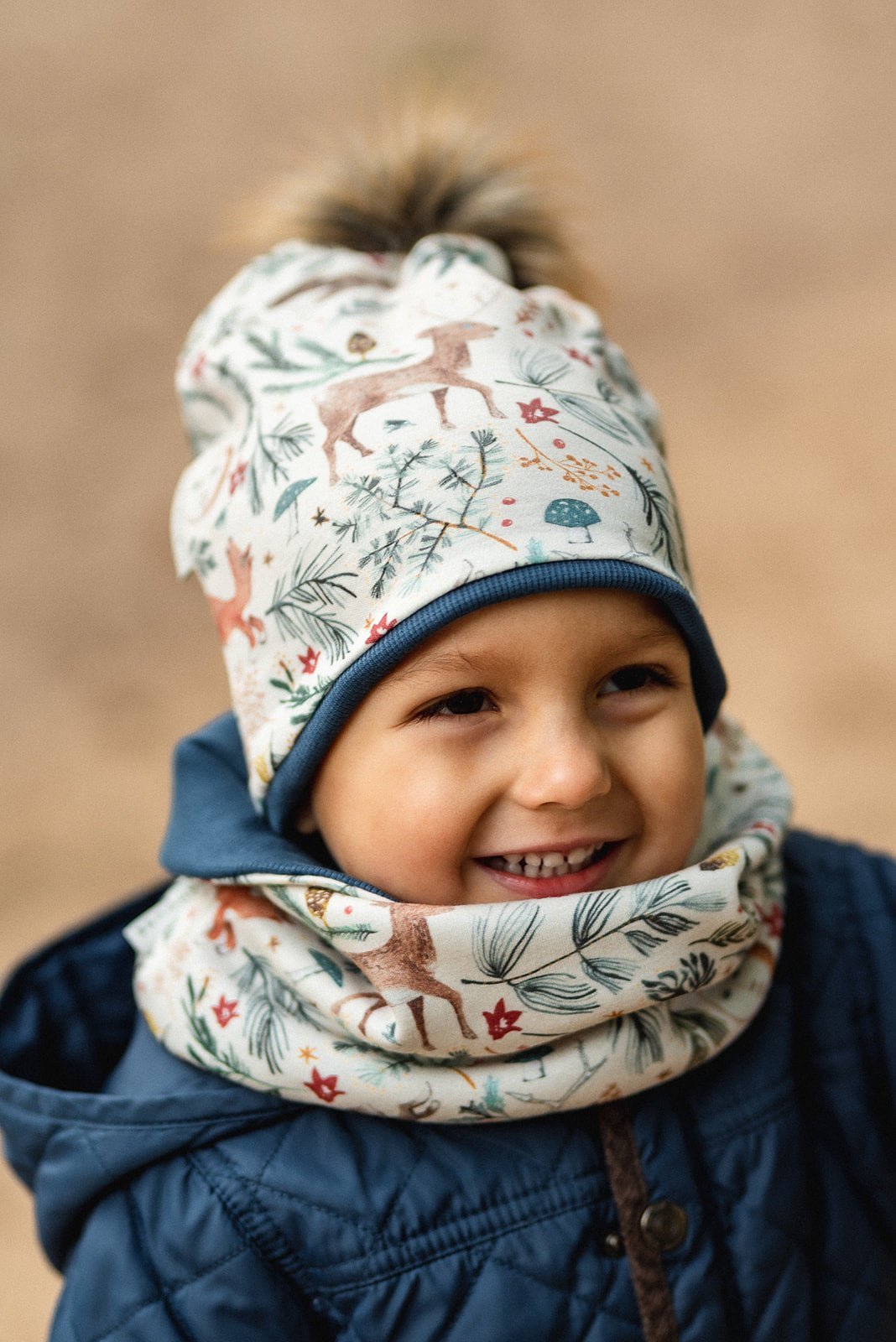 Střih na kulatou čepici s bambulí "Pom-pom" - Šibabi.cz