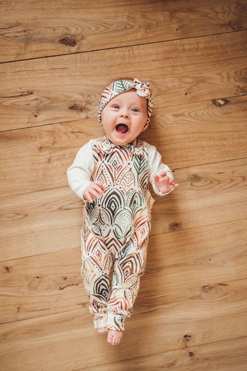 Střih na vázací čelenku dítě/dospělí "Megg" - Šibabi.cz