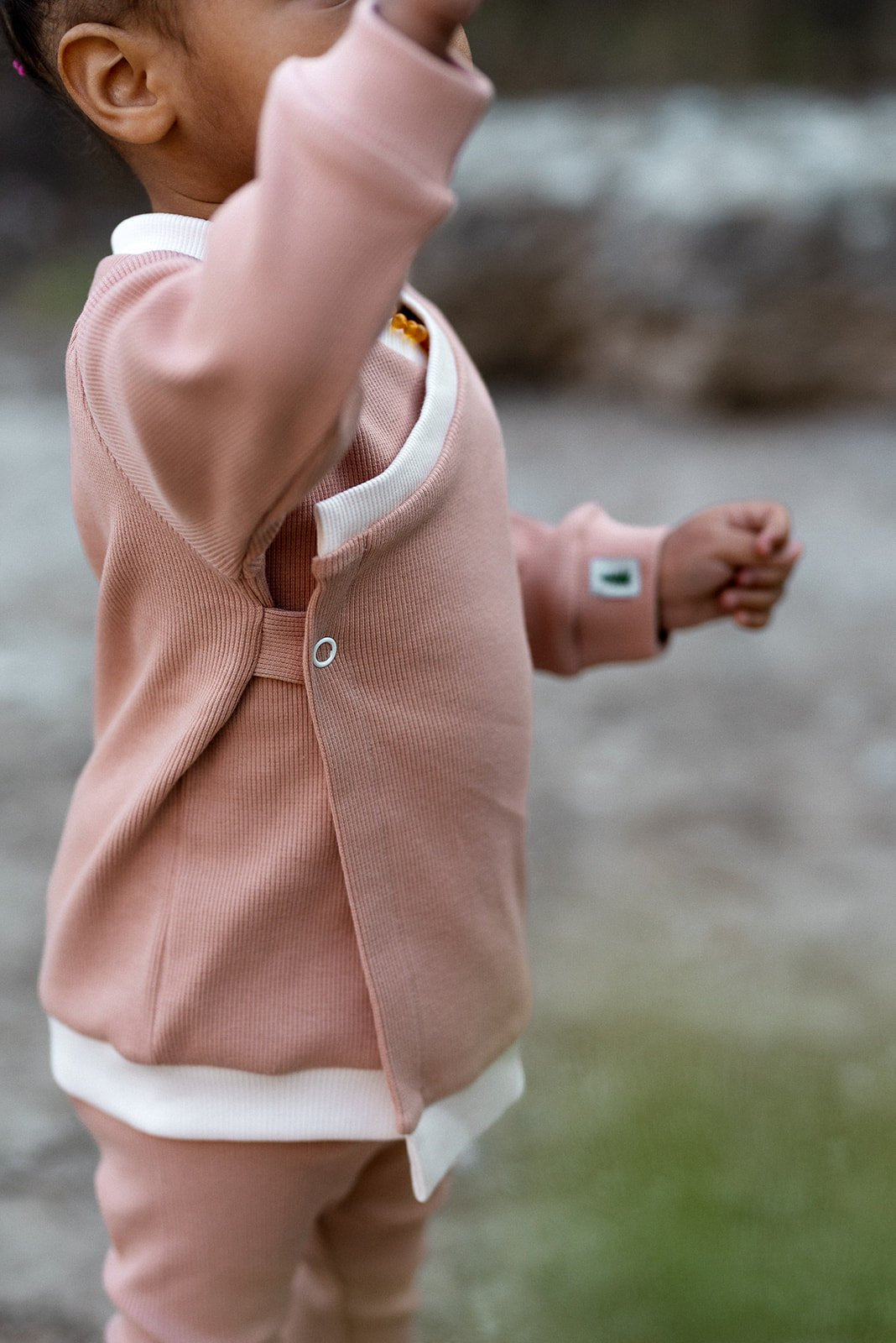 Střih na zavinovací mikinku na druk "Grays" - 50 - 92 - Šibabi.cz