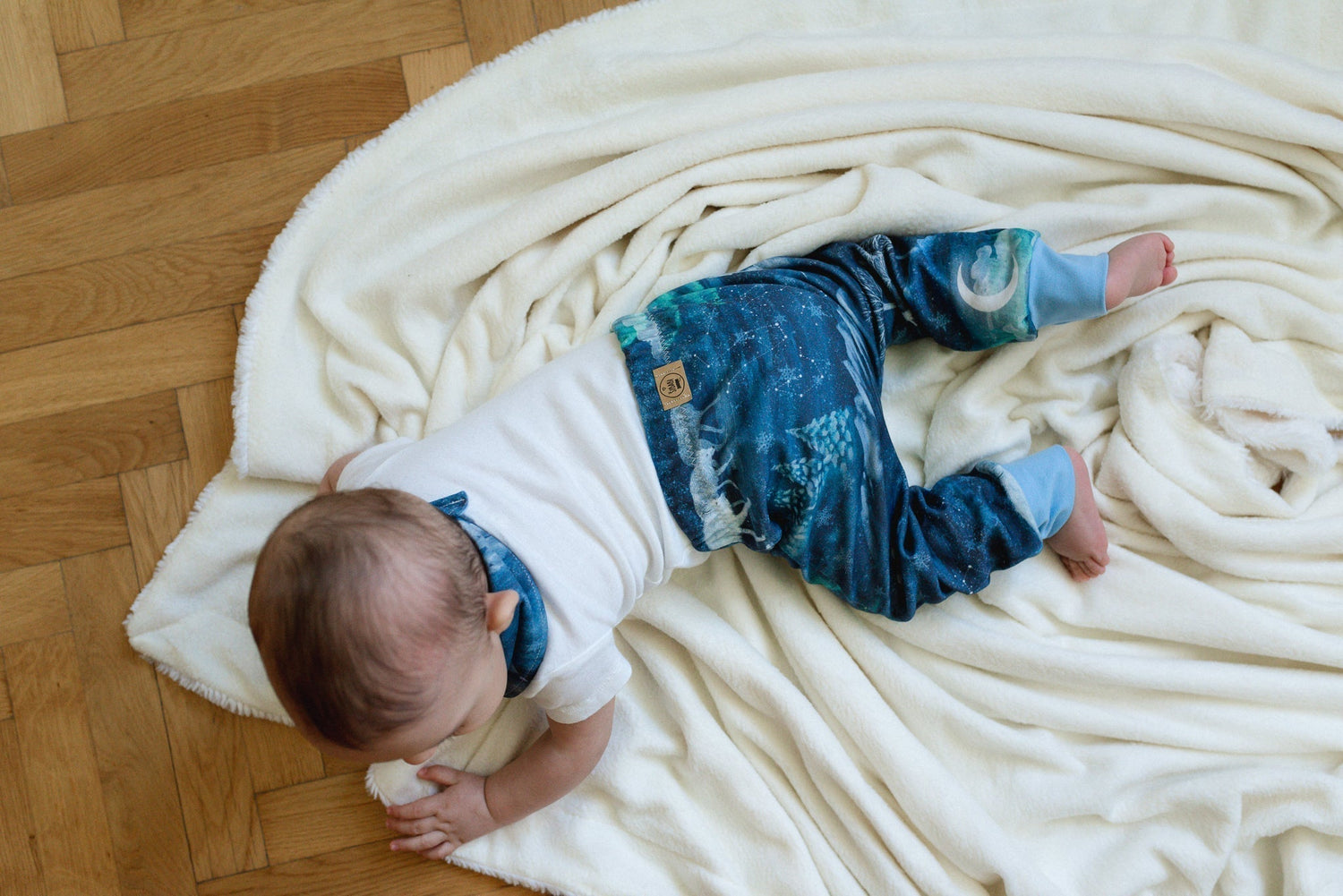 Jak ušít první harémky pro miminko - Průvodce pro začátečníky krok za krokem