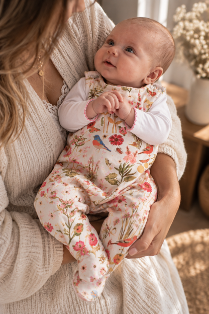 Emily Baby Footed Romper