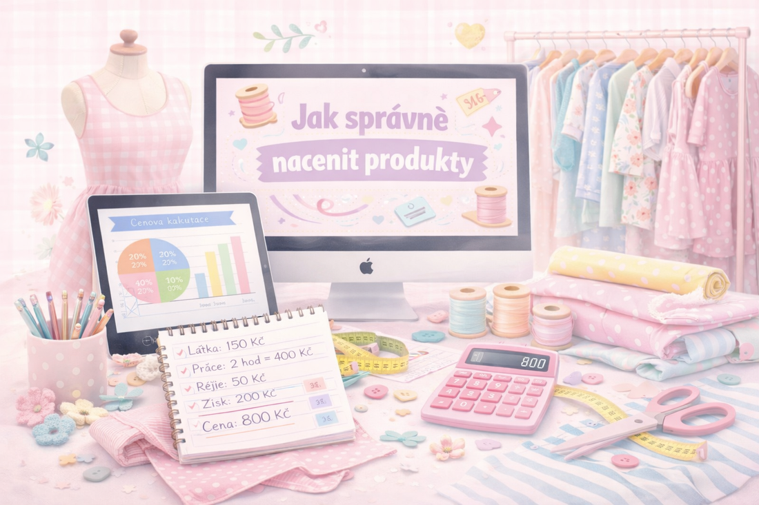 Jak správně nacenit produkty? Online kurz pro tvůrce