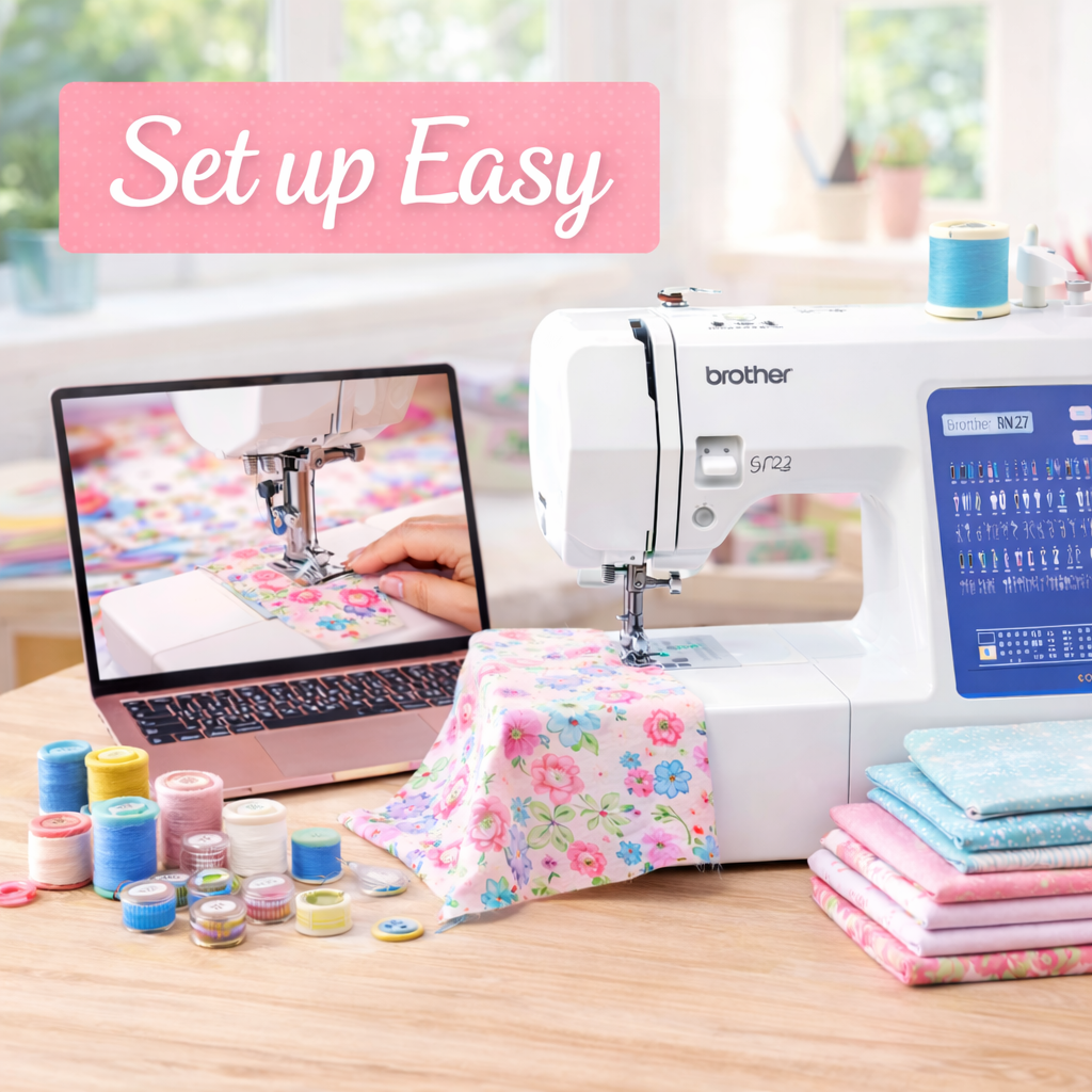 Jak na bezproblémové šití? Nauč se "Set up Easy"