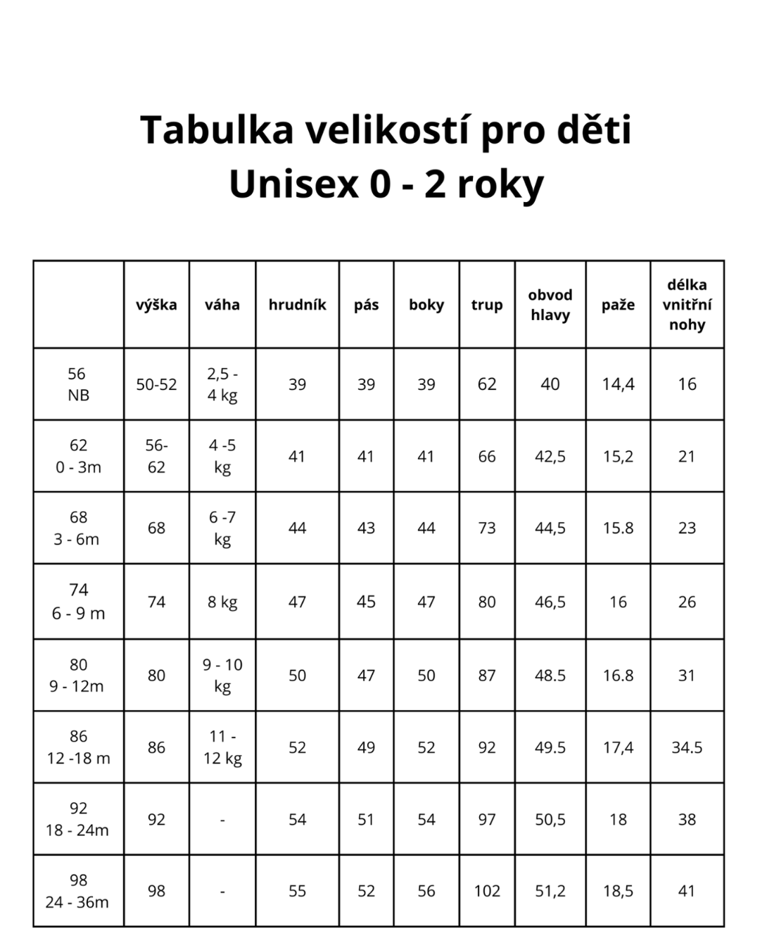 Střih na dětské legíny s nápletem na nohavicích &quot;Chandler&quot;, 56-92 v PDF s fotonávodem