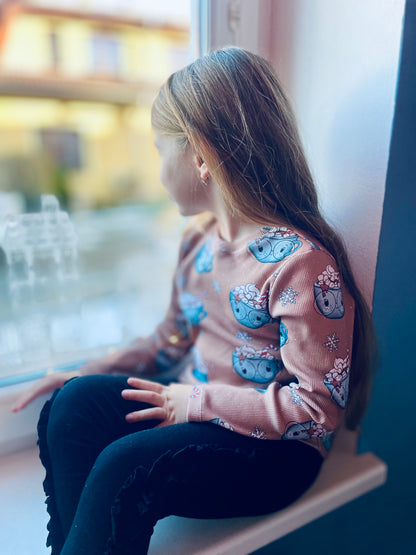 PDF střih na dětské tričko pro začátečníky &quot;Dundalk&quot; 80 - 164 regular fit /krátký dlouhý rukáv