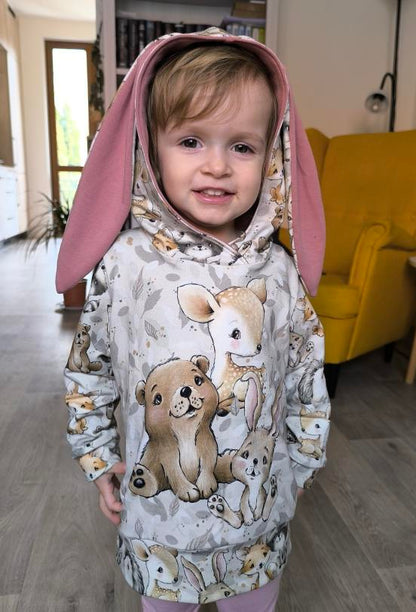Aspen kids hoodie with Ears 