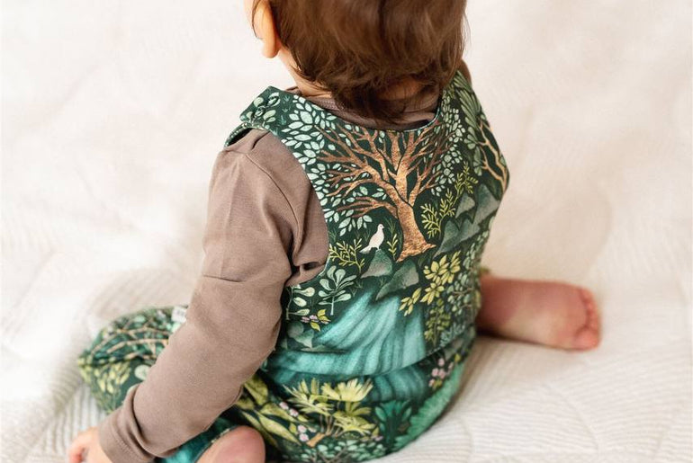 Sewing pattern for children's Romper 