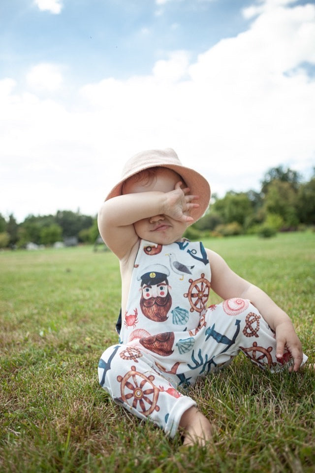 Papírový střih na dětské lacláčky "Charleston" - 50 - 92