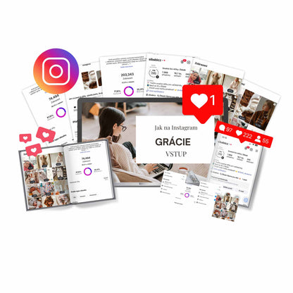 Online kurz &quot;Instagram s Grácií&quot; aneb jak prodávat na Instagramu