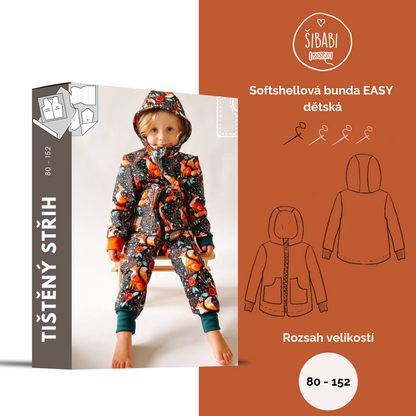 Sewing pattern &quot;Ami&quot; zip-up jumpsuit for children