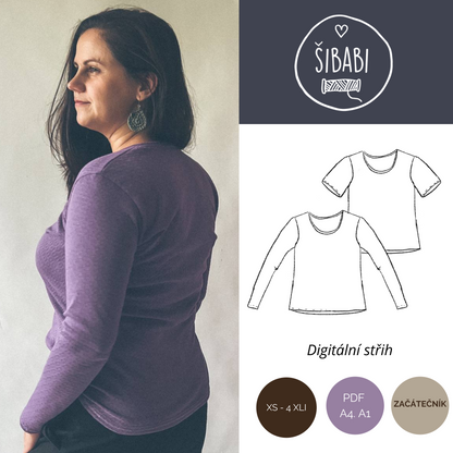 Sewing pattern for men s t shirt without shoulder seams Fine ibabi.cz