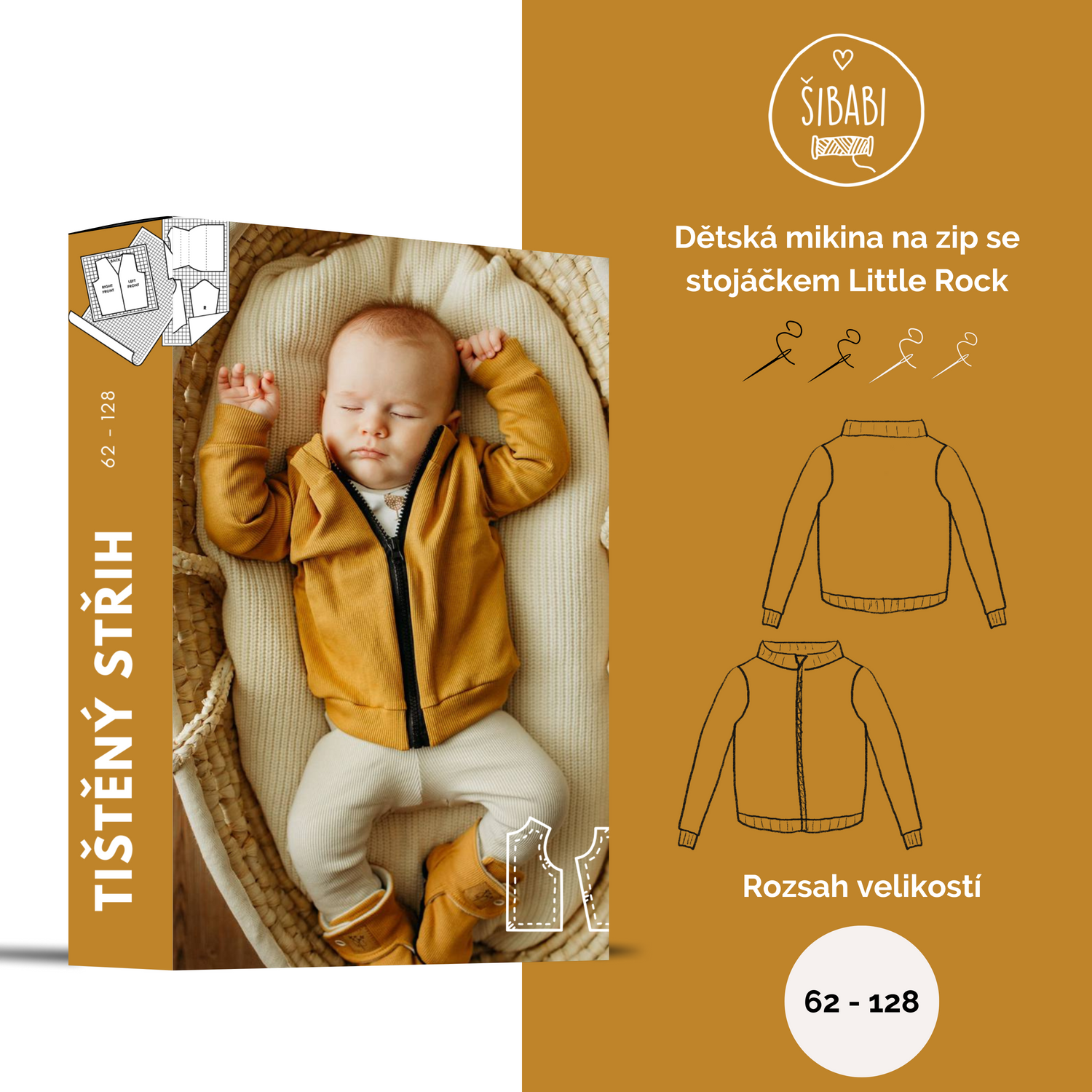 Sewing pattern &quot;Ami&quot; zip-up jumpsuit for children