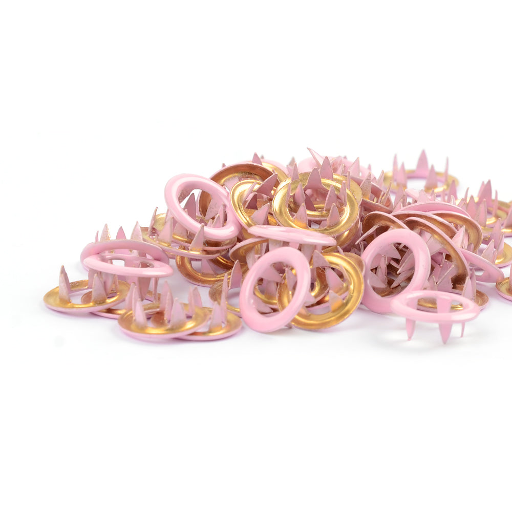 Kovové druky Jersey do oblečení - 11 mm - Pink