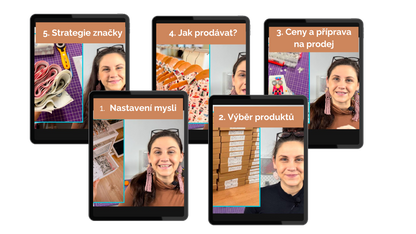 &quot;Božena&quot; - Online kurz kde se naučíš prodávat svoje šité výrobky